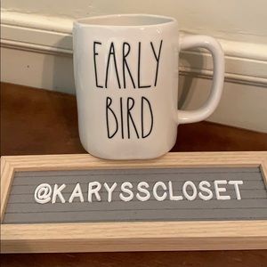 Rae Dunn mug EARLY BIRD